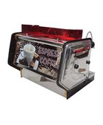 Electric and Gas Indian Type Coffee Machine, 20 Inches