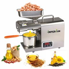 IMPERIUM® Cold Press Oil Machine for Home with Digital Temperature Control - All Seeds Oil Extraction (TC-02)