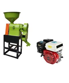 Automatic Rice Mill With 6.5 HP Petrol Engine, 250 Kg/Hr