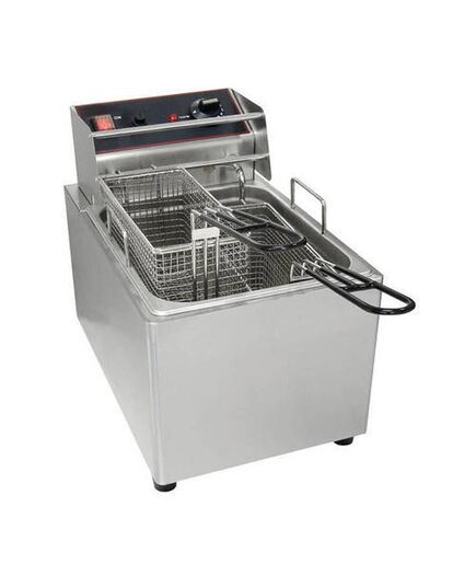 Stainless Steel 14 Liters Deep Fryer Electric & Gas operated