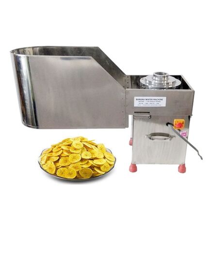 Stainless Steel Banana Chips Machine, 1 HP