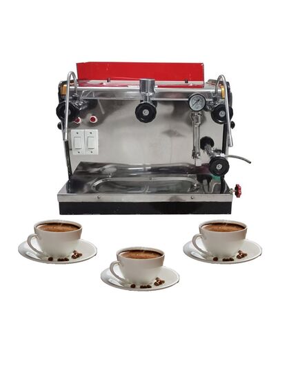 Electric and Gas Indian Type Coffee Machine, 24 Inches