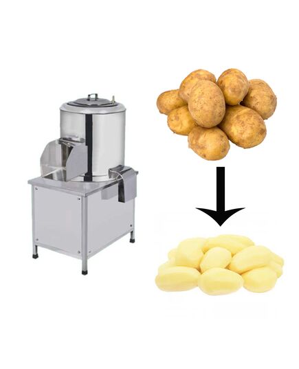 Potato Peeler Machine, 0.5 HP