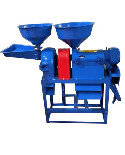 Heavy Duty Combined Rice Mill with Pulverizer Machine Without Motor
