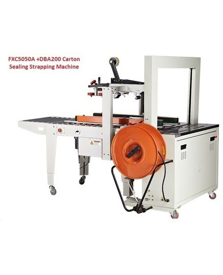 Automatic Carton Sealing and Strapping Machine