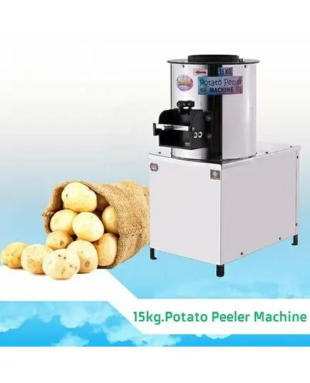 Potato Peeler Machine with 1 HP Motor