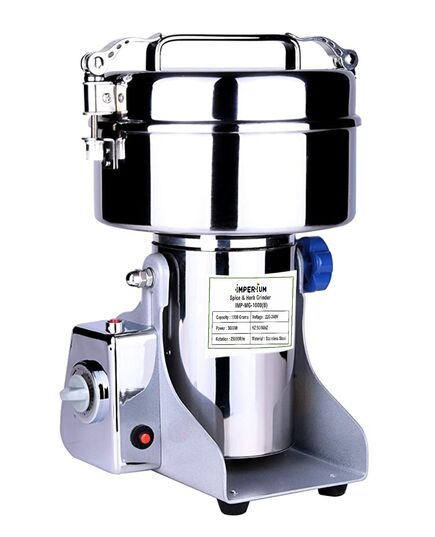 IMPERIUM Spice Grinder - 3000 watts, 1000 gram capacity, Stainless Steel Mixer Grinders for masala, spices and Herbs