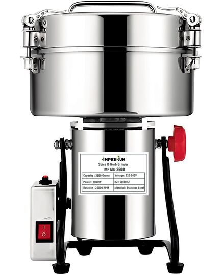IMPERIUM Spice Grinder - 5000 watts, 3500 gram capacity, Stainless Steel Mixer Grinders for masala, spices and Herbs