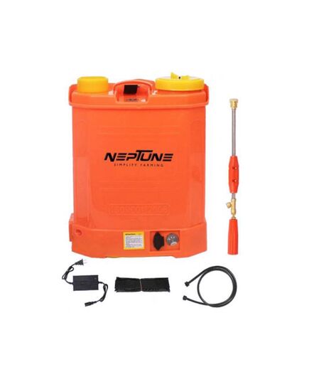 Neptune Battery Operated Double Pump Knapsack Sprayer 16 L