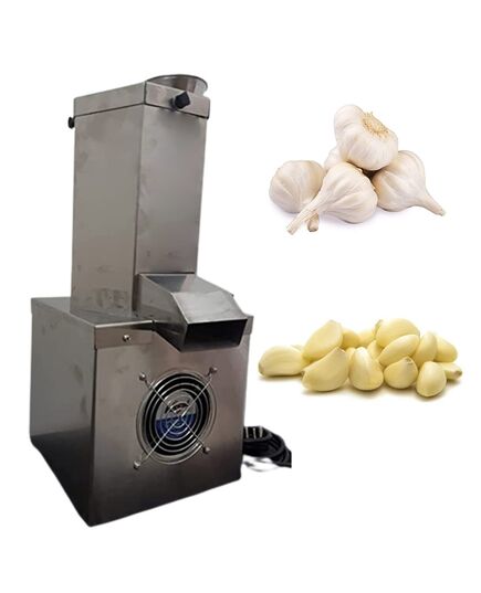 Automatic SS Garlic Peeler Machine, 1 HP