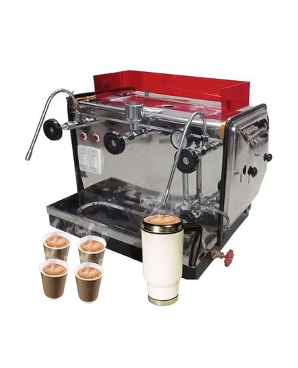 Electric & Gas Operated Indian Espresso Coffee Machine With Autocut 20 Inch