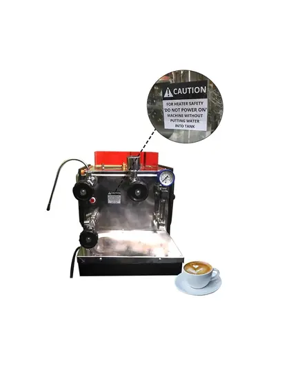 Indian Espresso Coffee Machine 14 Inch Electric and Gas Operated