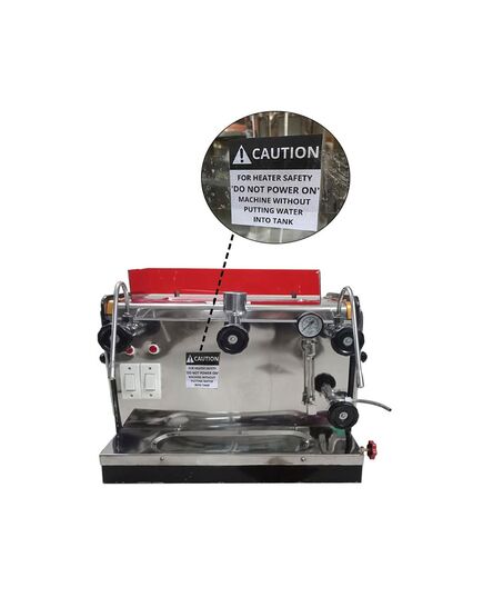 Indian Espresso Coffee Machine, 20 Inch, Electric and Gas Operated