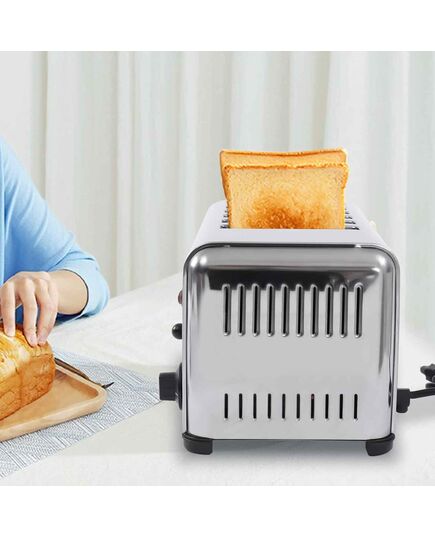 Stainless Steel 6-Bread Pop up Toaster