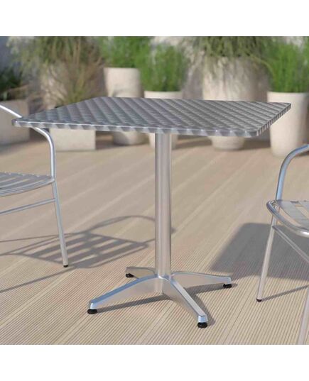 Stainless Steel Square Fast Food Table