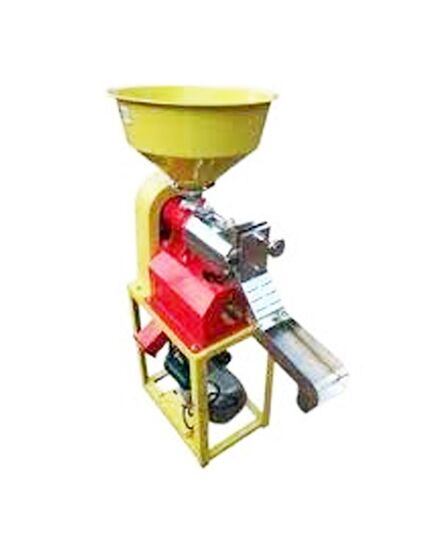 Advance Chrome Type Mini Rice Mill with 3 HP Motor