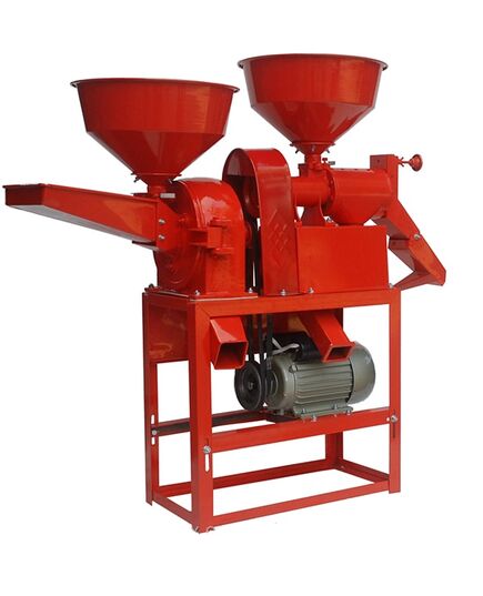 Advance Quality Combined Rice Mill & Pulverizer, 150Kg/Hr, 3HP