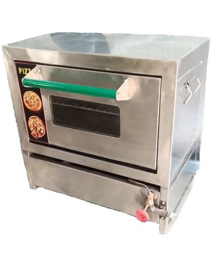 Stainless Steel Gas operated Pizza Oven, 10X16 Inch