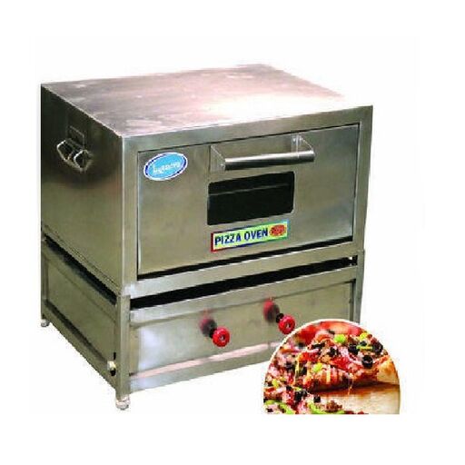 Stainless Steel Gas operated Pizza Oven, 18X18 Inch