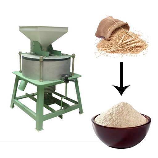 10 HP Atta Chakki Horizontal Bolt Type 24 Inch Flour Mill
