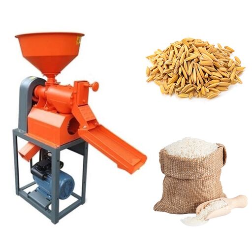 Premium Quality Huller Type Mini Rice Mill With Blower 3 HP Motor