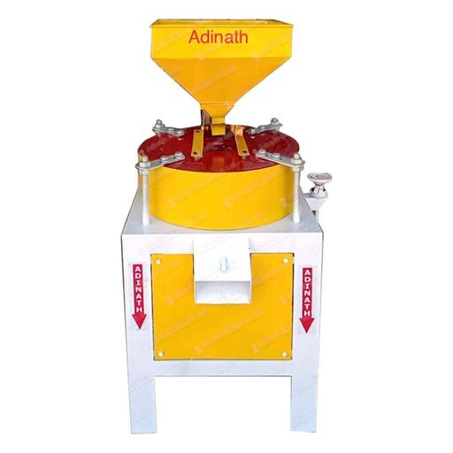 Horizontal Stone Type Flour Mill Without Motor 16 Inch