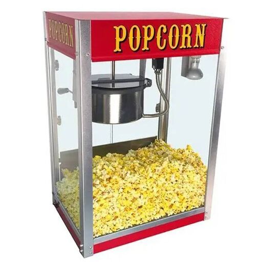 Heavy Duty Gas Popcorn Making Machine 5kg/hour