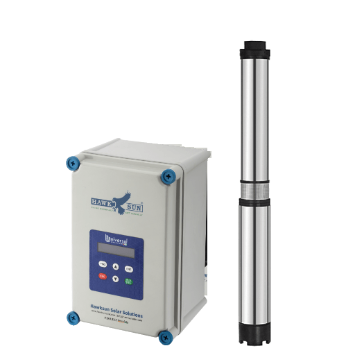 Hawksun Solar Water Pump 5 HP E4X-DSP-50150