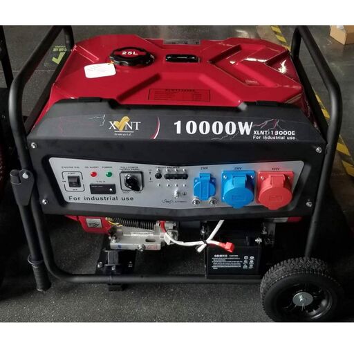 XLNT 10KVA 13000E Self Start Petrol Generator 10000 Watt
