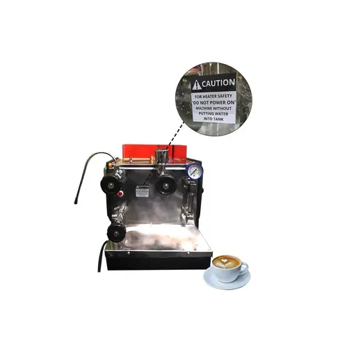 Electric and Gas Indian Type Coffee Machine, 14 Inch