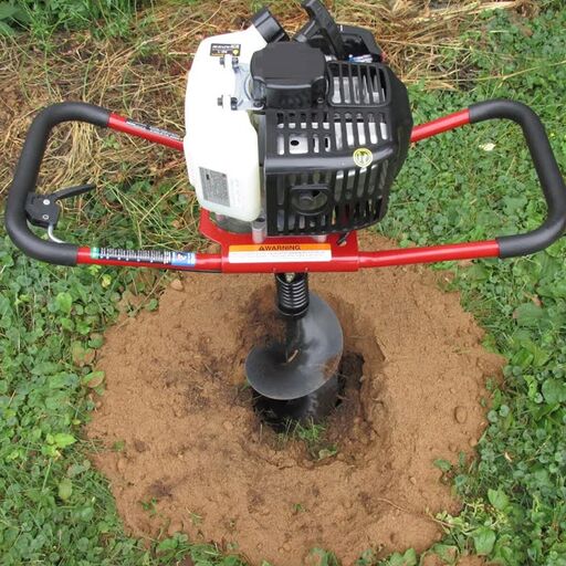 Earth Auger Machine Without Drill Bit, 52 CC