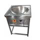 Stainless Steel 10 Ltr Electric Kadai with stand, 20 Inch